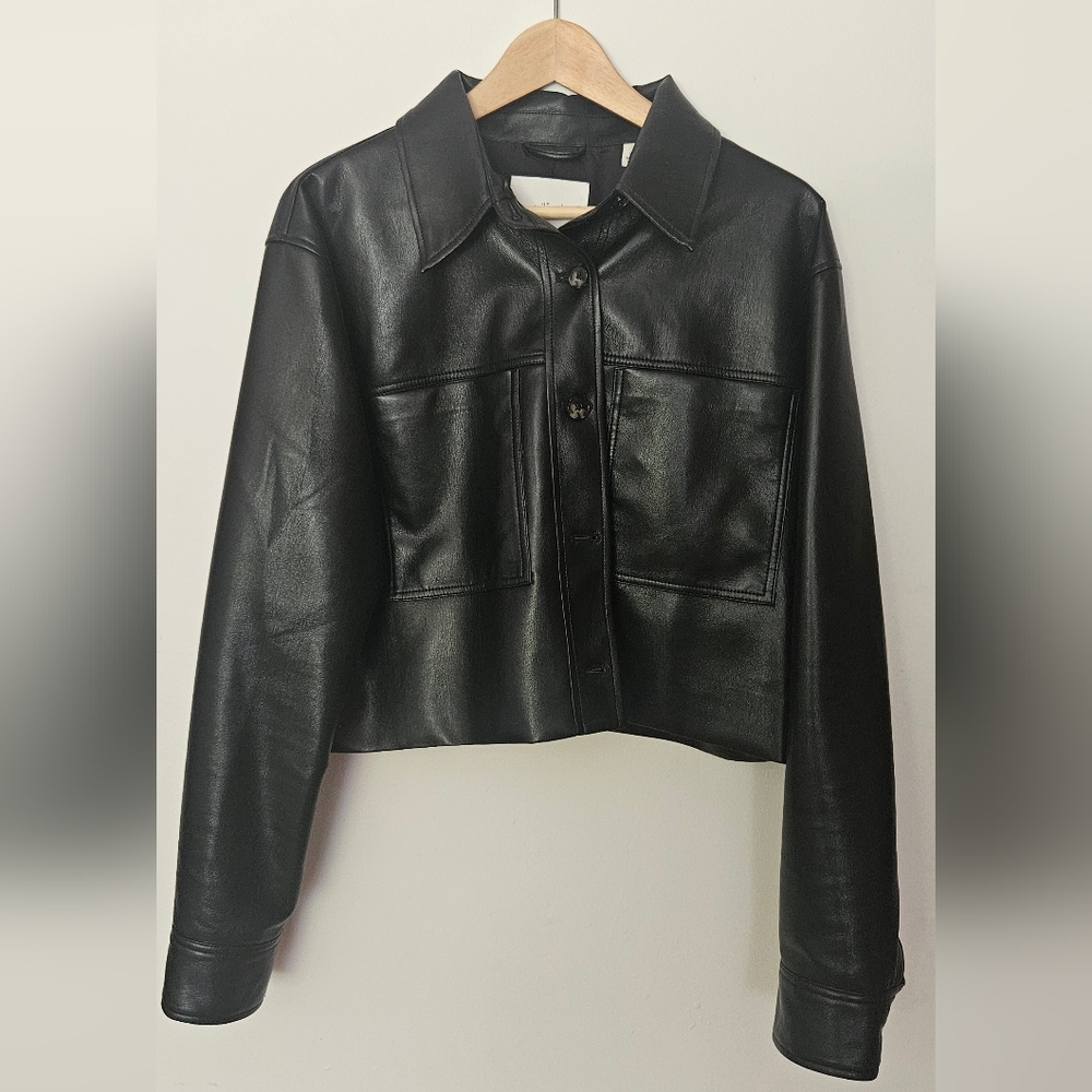 Wilfred Little Cropped Jacket, Black, Sz L